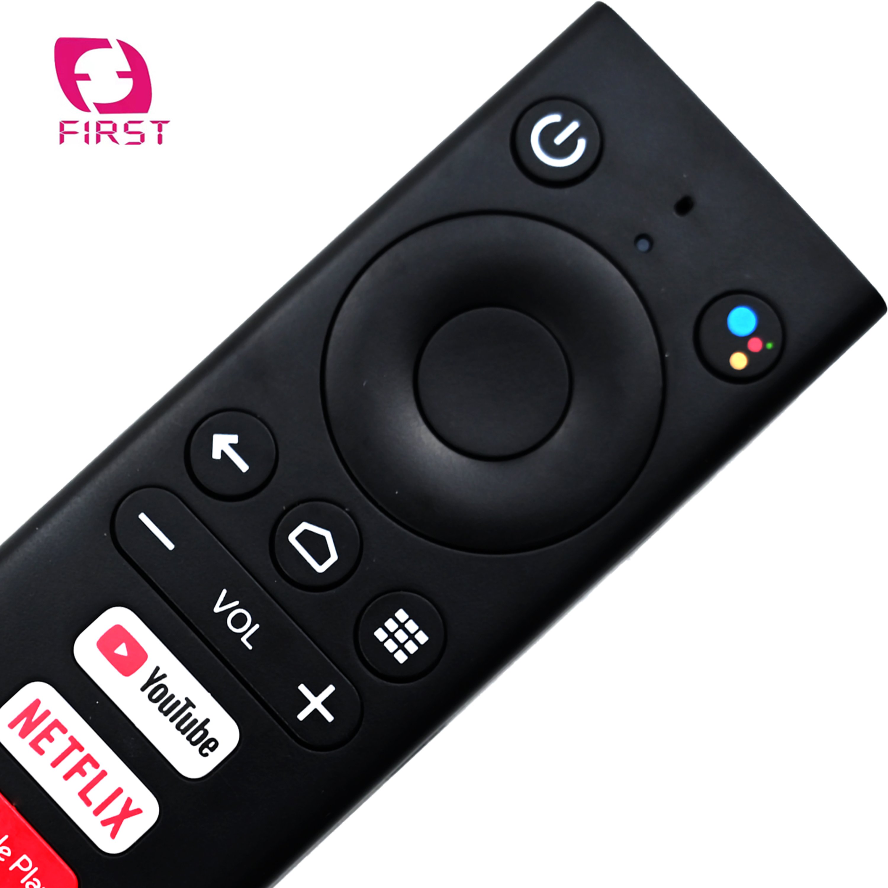 OEM Customizable BT Remote Controller for Android TV Box Plastic Silicon Keypad 1-Year Warranty Hot Keys with Voice Control