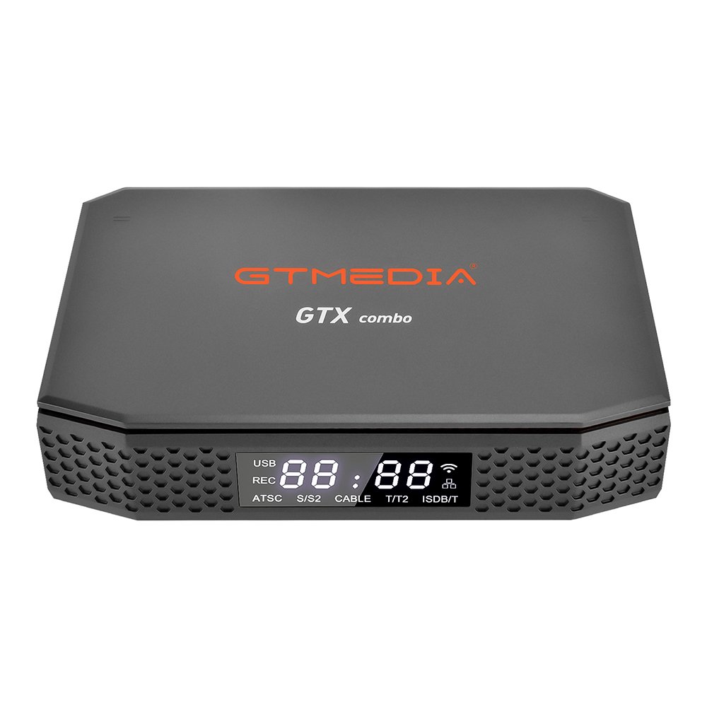 Factory GTMedia GTX Combo Satellite Receiver DVB Broadcasting Support 8K Ultra HD IPTV Digital TV Set Top Box with Android 9.0