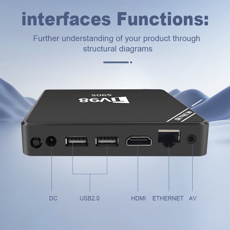 Cheap Tv Box Manufacturers Xnxx Streaming Device Amlogic S905 4K Set-top box Android TV Box
