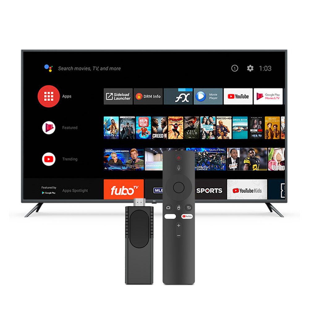 New Mini U8 TV Stick BT Voice Remote Dual Wifi HDR Android 10 TV Box 4K Quad Core Set-top box fire tv stick q6