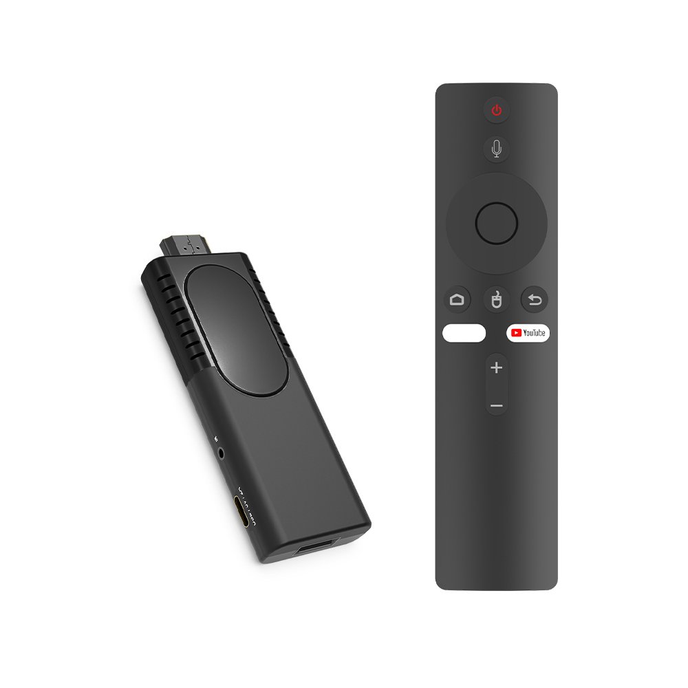New Mini U8 TV Stick BT Voice Remote Dual Wifi HDR Android 10 TV Box 4K Quad Core Set-top box fire tv stick q6
