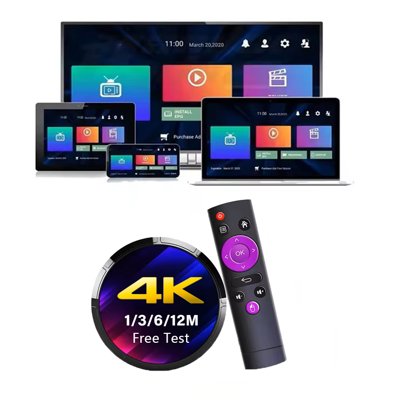Strong 4K OTT Platinum Best Stable TV Box Smart Ip tv Set Top Box