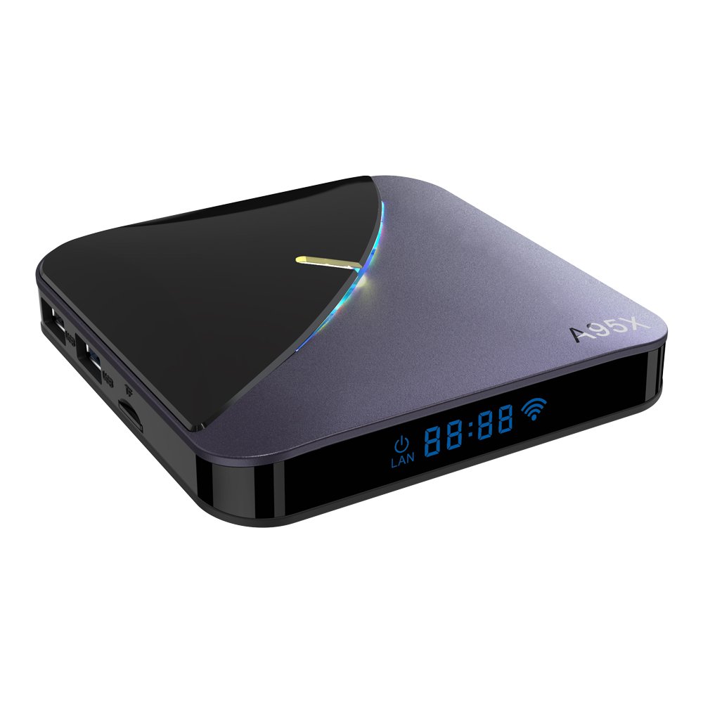 new Amlogic A95X F3 Air S905X3 RGB Light 2019 Smart TV Box 4GB RAM 64GB ROM Android 9.0 Set top Box