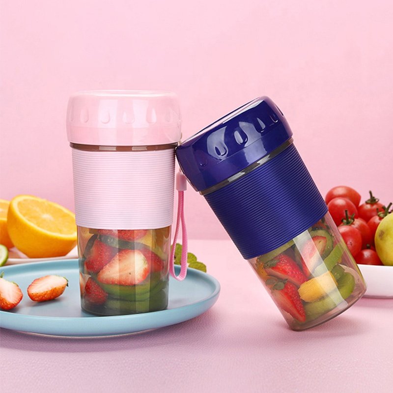 Manual Citrus Orange Fruit Slow Juicer Extractor Bottle Mini Automatic Portable Blender