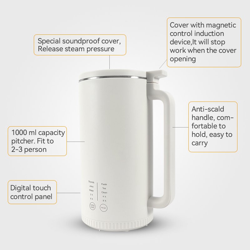 Homemade Almond Oat Coconut Soy cooking Blender portable Nut Milk Maker multifunction soy milk maker