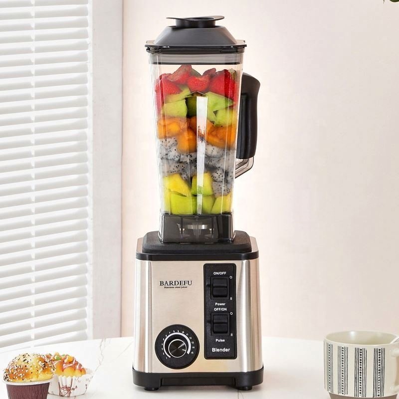 Dovau Commercial Stainless Steel 3L 9500W Kitchen Electric Custom Beauty 3 In 1 Mixer Blender Smoothie Portable Juicer