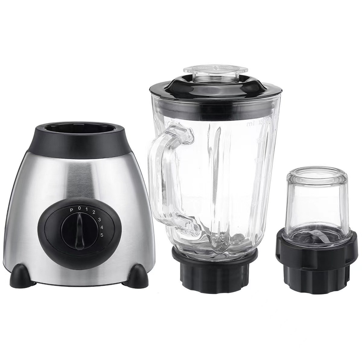 Hot Selling Stainless Steel Glass Grinder Home Kitchen Food Juicers Mixer Blenders