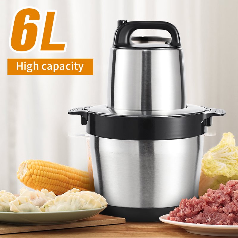 2024 hot sell yam electric meat grinderm pounder machine 6L pounding blender meat chopper meat grinder latest fufu machine