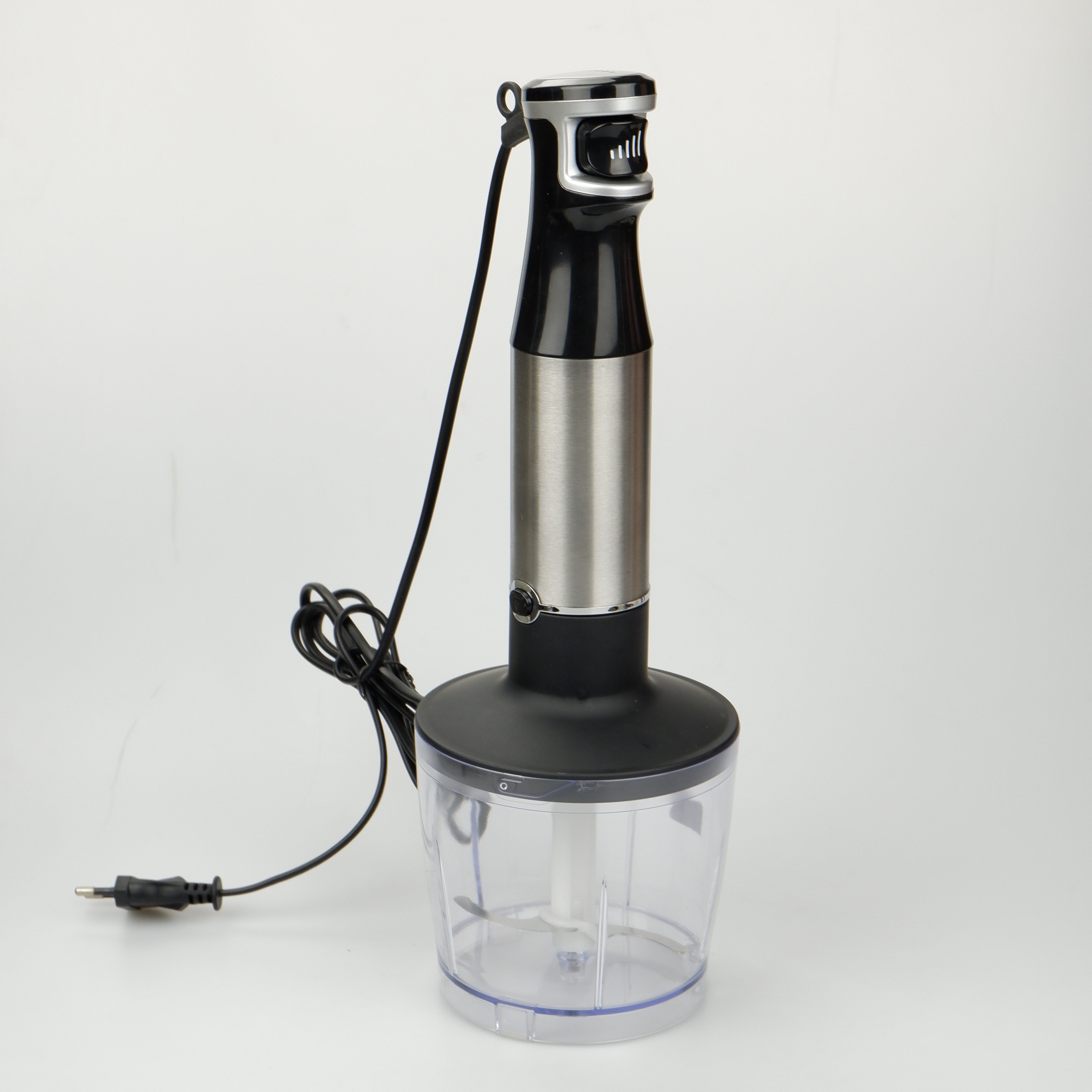 Blender 4 in 1 Household Smart Variable Speed Electric Blender Beauty Immersion Hand blender with Measure Cup, Chopper, Whisk