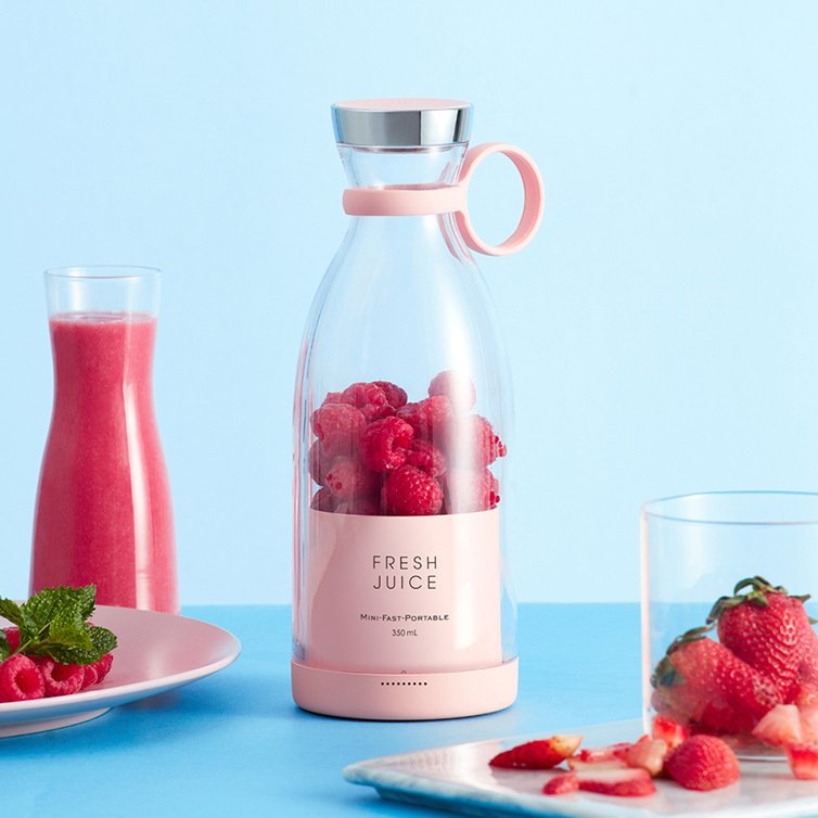 380ml stainless steel housing ice crushing hot sell portable mini blender smoothie maker usb blender cup