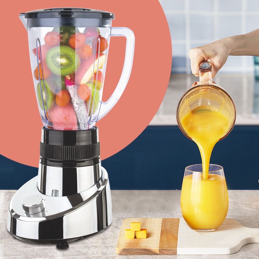 wholesale kitchen wet and dry stainless steel blender for smoothies