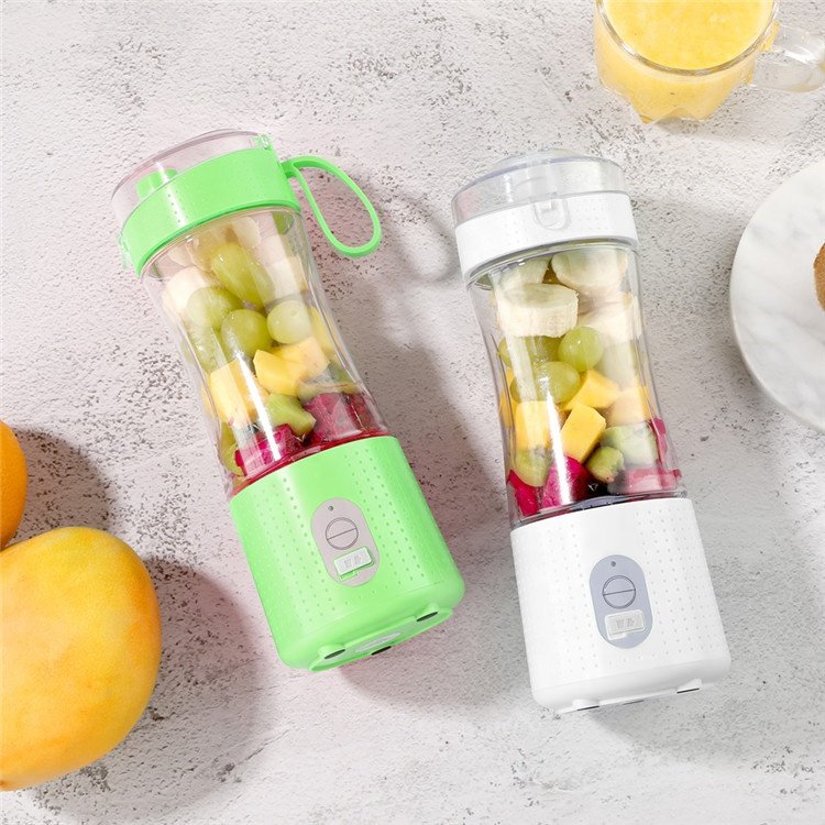 portable blender stainless steel travel mug 380ml smoothie maker juicer cup