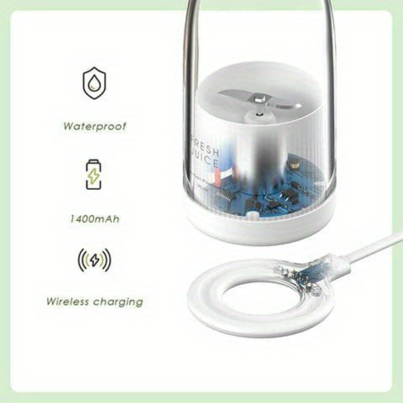 Custom Logo Fresh Juice Portable Blenders Mini Fruit Smoothie Milkshake Mixer Bottle Portable Juicer