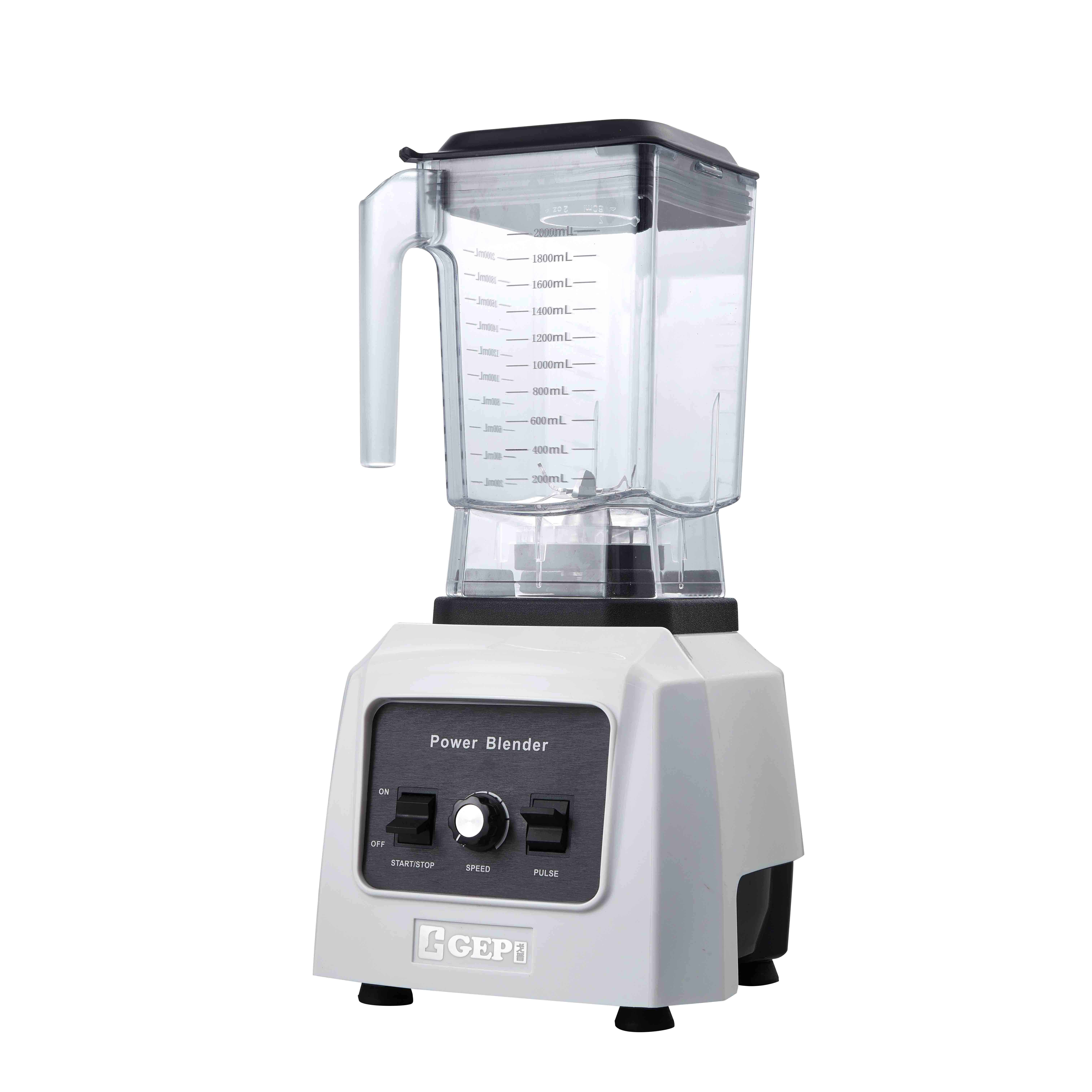 Professional Smoothies Blender 1300W High-Power Kitchen Appliance Home Blender With 9525 Strong Pure Copper Motor And 2L PC Jar