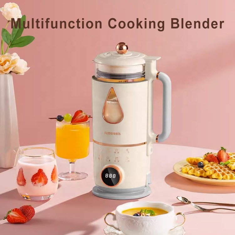mini portable mixer 600ml high speed blender with heating multi-function heating power blender heating cooking blender