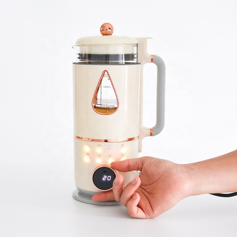 mini portable mixer 600ml high speed blender with heating multi-function heating power blender heating cooking blender