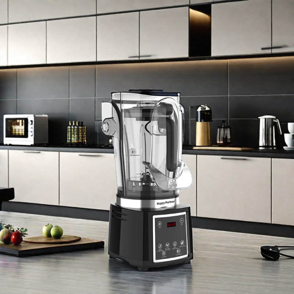 Happy Partner 2024 Heavy Commercial Kitchen Juicer Fresh Fruit Electric Wall-Breaking Blender