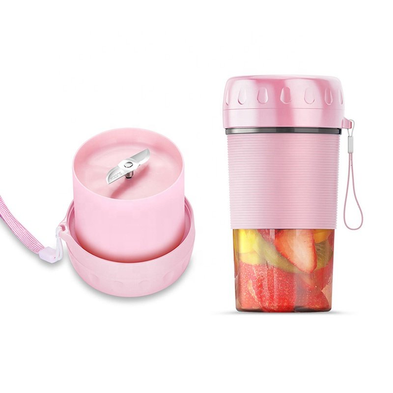 2021 Mini Electric Usb Custom Portable Blender Plastic Bottle Water Shaker Juicer