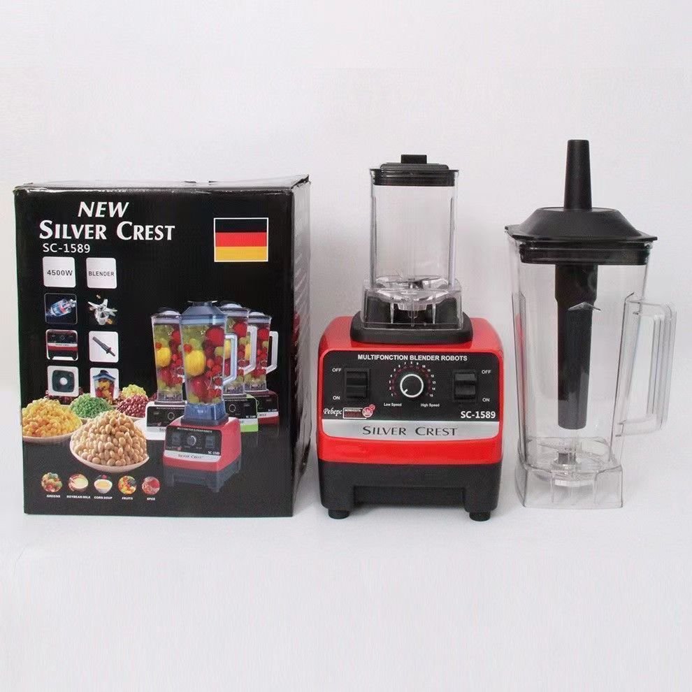 2L 4500W Commercial Multifunctional Heavy Duty Big Power High Speed Ice Breaking Electric Blender Mixer