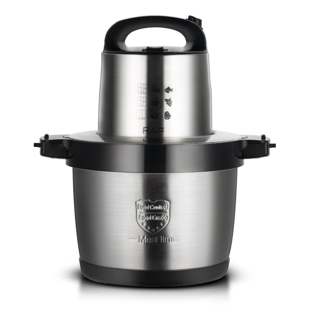 RAF Multifunctional High-quality 360 Degree Stainless Steel Blade Blender Kitchen Electric Meat Grinder Food Processor