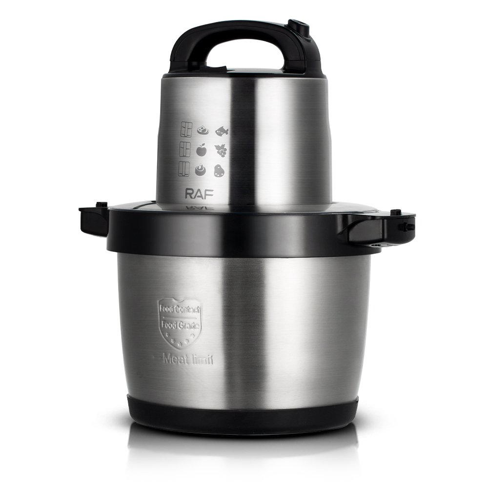 RAF Multifunctional High-quality 360 Degree Stainless Steel Blade Blender Kitchen Electric Meat Grinder Food Processor