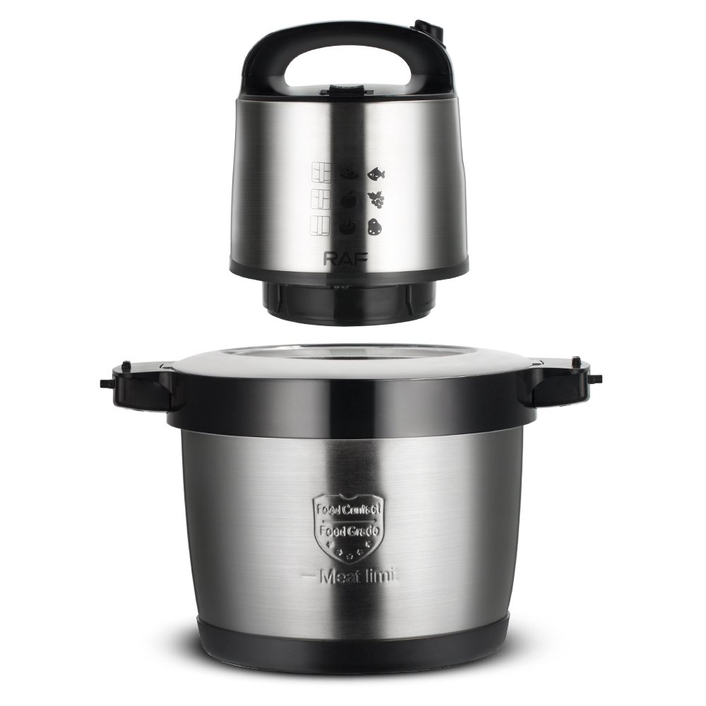 RAF Multifunctional High-quality 360 Degree Stainless Steel Blade Blender Kitchen Electric Meat Grinder Food Processor