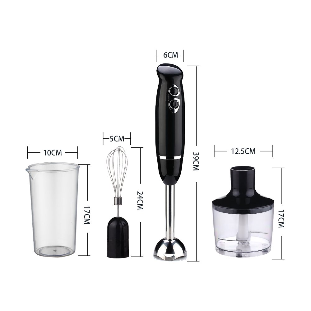CE ETL DC full copper motor elegant design handheld food blender