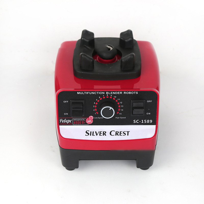 Double two cup 4500w silver crest blender commercial food smoothie blender and juicers mixer licuadora mixeur