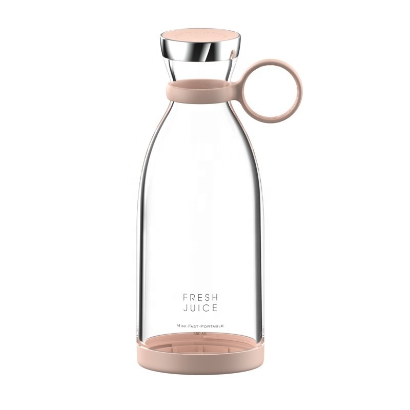 White color USB portable blender rechargeable wireless mini juicer bottle 7.4V cup personal blender mixer travel bottle