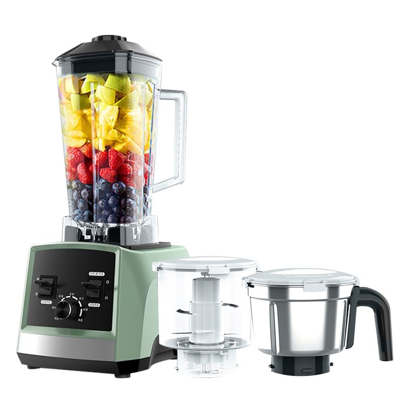 2L 1500W High-Power Silver Crest Multifunction Commercial Blenders Kitchen Blender With Factory Price