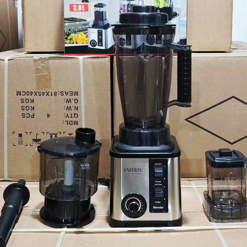 New 6 In 1 3L 9500W Heavy Duty Multifunctional Blender and Juicer Commercial or Home EU UK Smoothie Blender Mixer Machine
