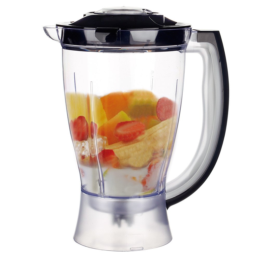 500W blended blender high power 2 in 1 plastic juice jug with grinder
