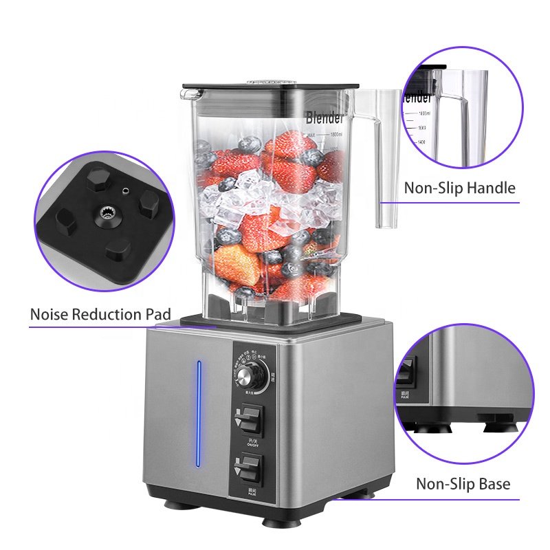 Hot Sell High Speed Mixeur Commercial Ice Smoothie Makers Blenders Mixers Food Processors And Juicers