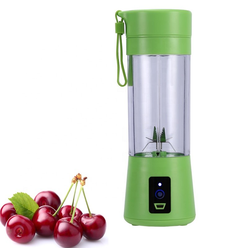 USB juicer mixer Portable Juicer Blender 380ml ROCA Household Fruit Mixer Six Blades Rechargeable Fruit Mixing