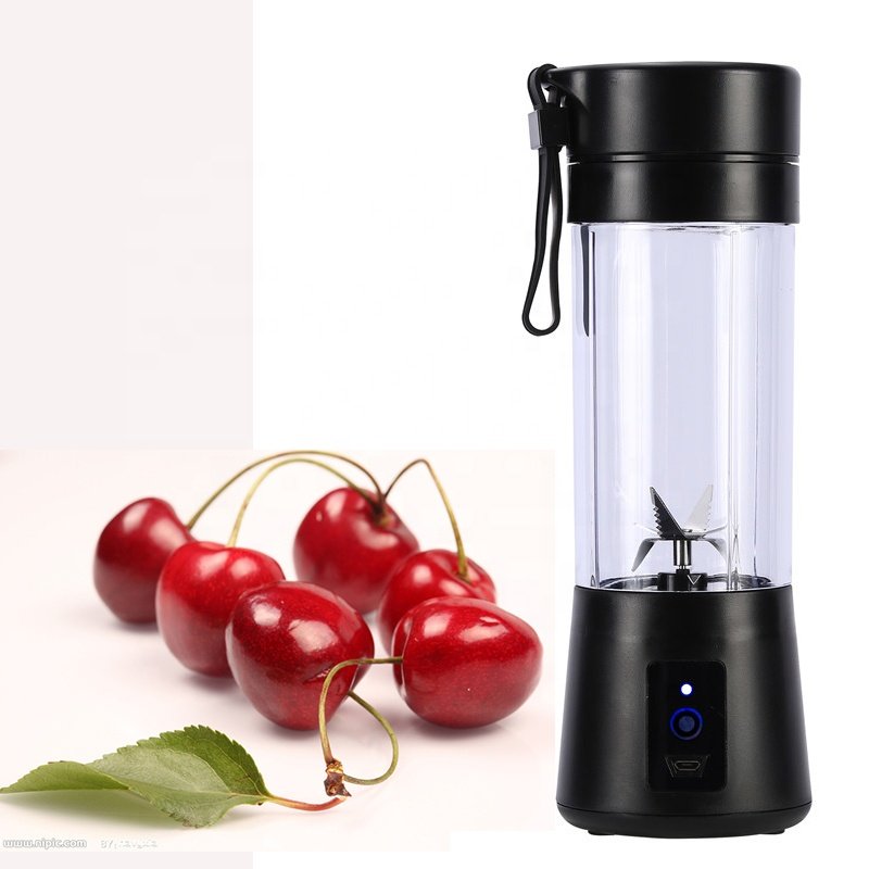 USB juicer mixer Portable Juicer Blender 380ml ROCA Household Fruit Mixer Six Blades Rechargeable Fruit Mixing