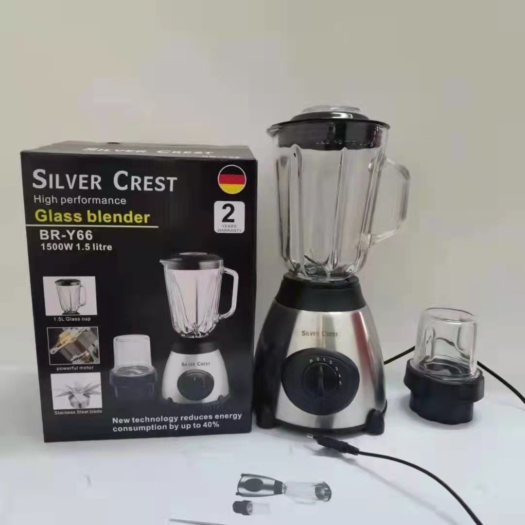 In stock Commercial Electric Smoothie Blender High Power Brand New High Speed 1.5L Juicer
