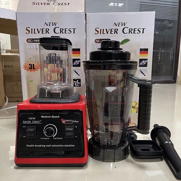 2 In 1 Heavy Duty 8000W Multipurpose 3L Blender Mixer Portable Electric Ice Juicer Fresh Juice Mixeur Food Processor