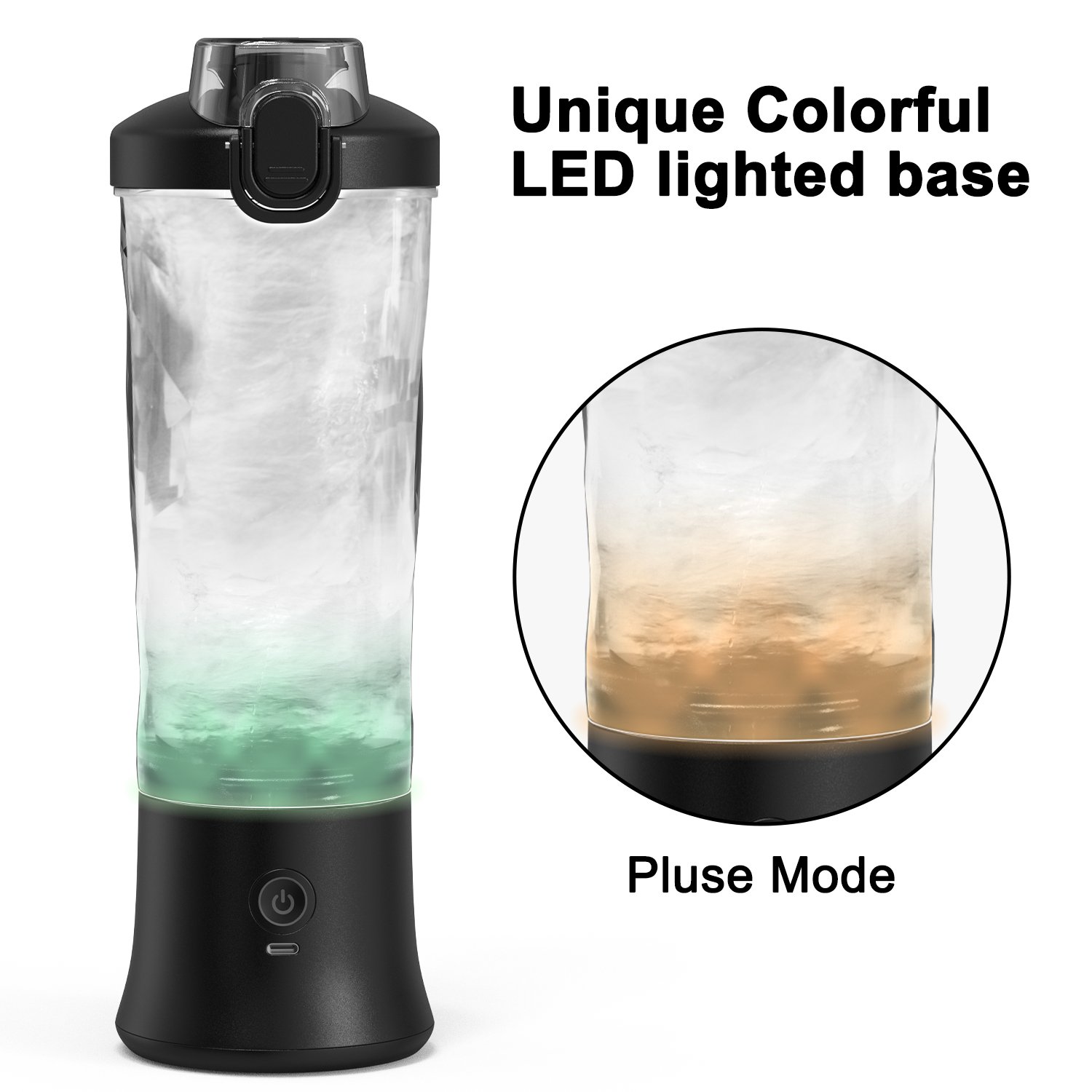 600Ml Portable Blender Wireless Charger Usb Mini Juicer Cup Portable Juicer Blender