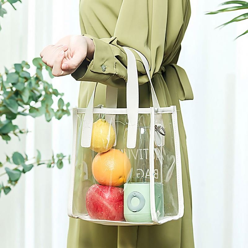 Newest 6 Blade Juicer Cup 500ml Mini Home USB Rechargeable Juicer Small Portable Juicer Fruit Machine Blender