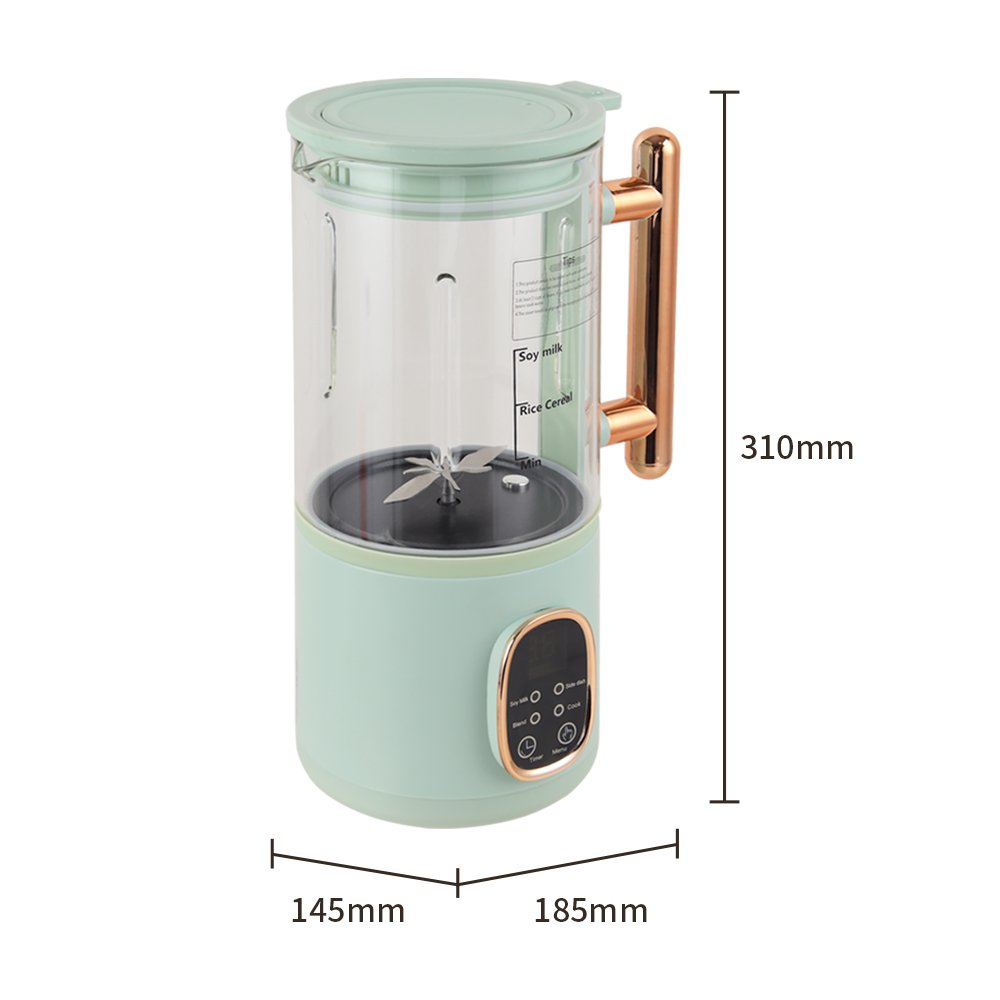 JUNWEI 600ML Soup Mini Mixer Multifunctional National Blender Baby 110V/220VMultipurpose Machine Portable Fruit Soy Milk Maker