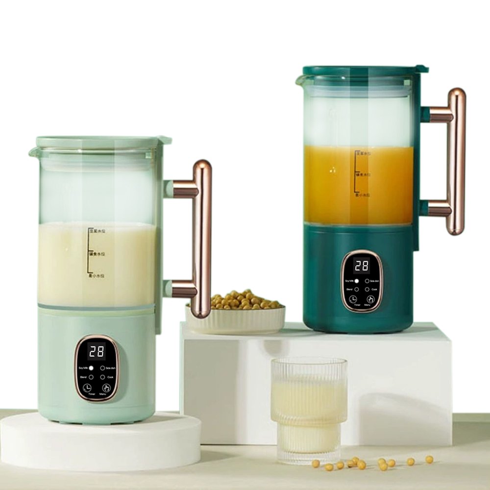 JUNWEI 600ML Soup Mini Mixer Multifunctional National Blender Baby 110V/220VMultipurpose Machine Portable Fruit Soy Milk Maker