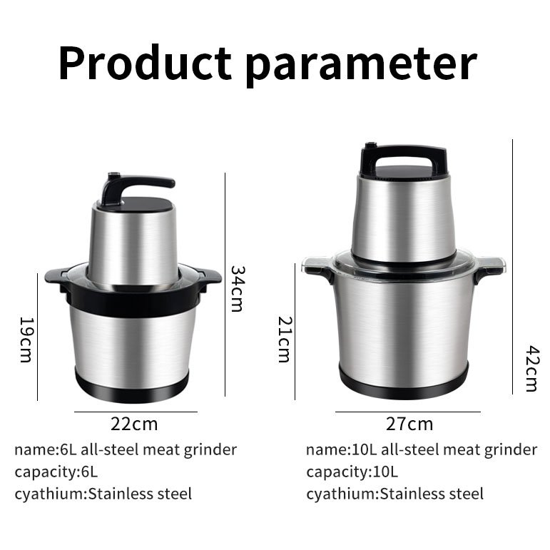 10l german mix foufou, 6l electric commercial food processors yam pounding blenders fufu meat grinders in ghana/