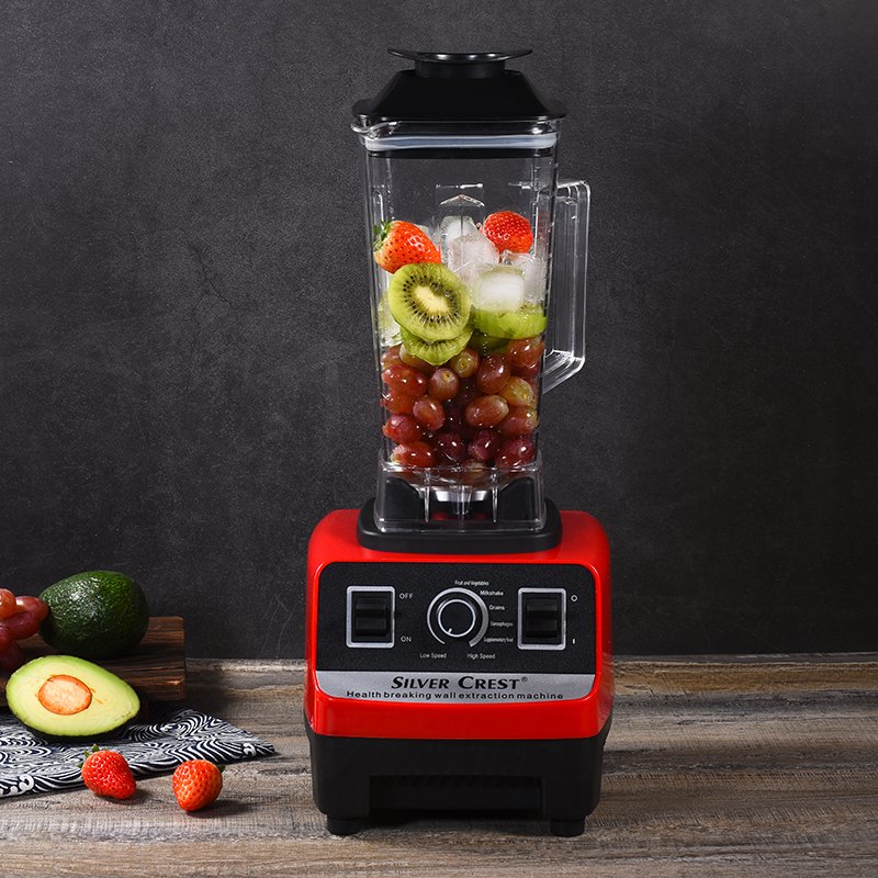 4500w big power blender silver crest blender 2 cups wall breaker smoothie blender