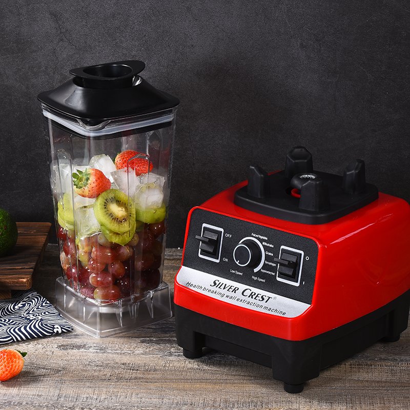 4500w big power blender silver crest blender 2 cups wall breaker smoothie blender