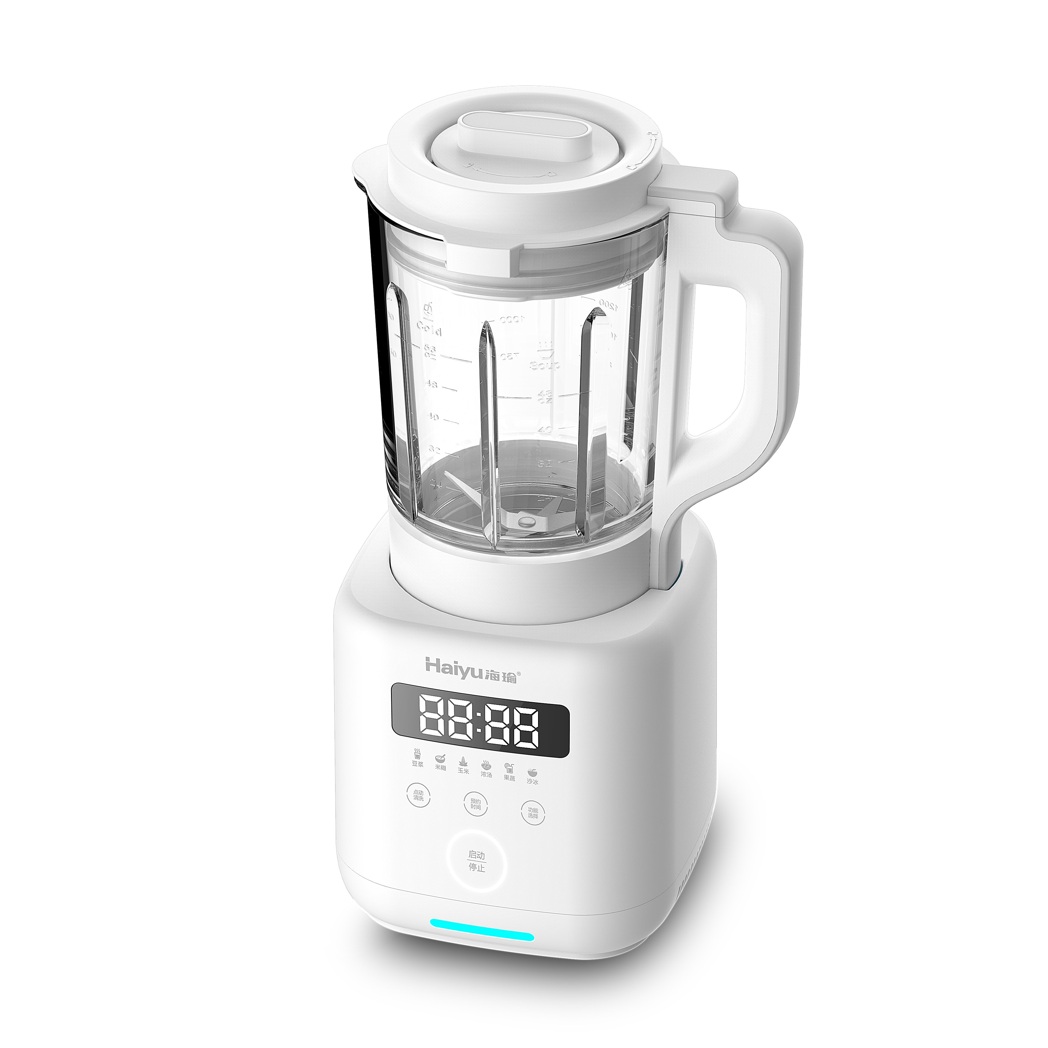 Portable Juicer 6 Blades Fruit Mixer Handhold Electrical Food Chopper High Speed Blender