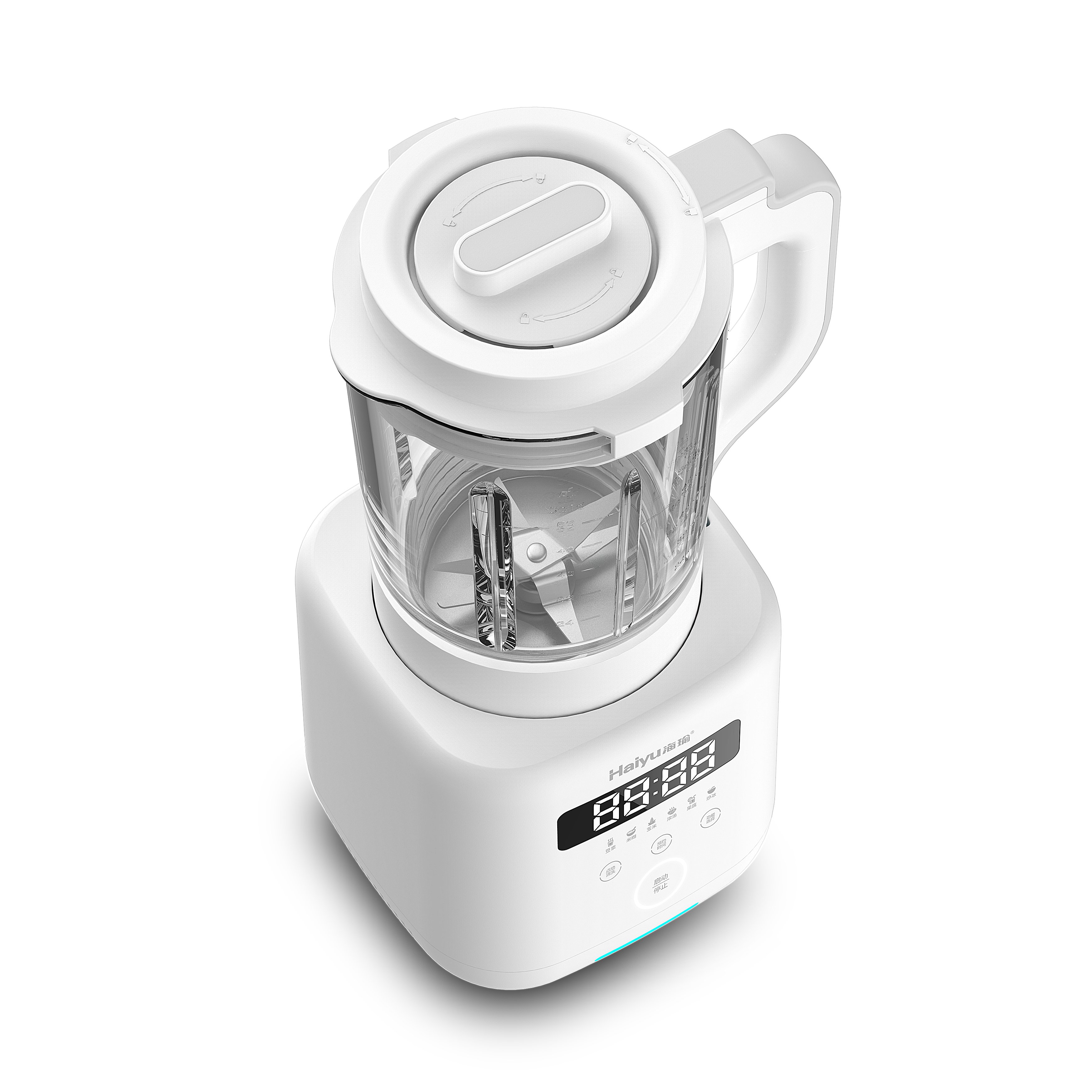 Portable Juicer 6 Blades Fruit Mixer Handhold Electrical Food Chopper High Speed Blender