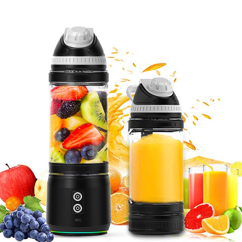 2024 Personal Mini Blender Portable Juicer Cup 700ML Mixeur Blender Mini Fruit Mixer Smoothie Maker Portable Blender