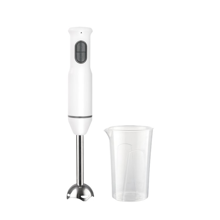 Immersion Blender Button Controls Electric Plastic Household Stylish Hand-held Stick Blender Kitchen Cooking Mixing