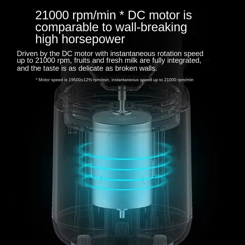 Mini Usb Rechargeable Smoothie Portable Blender Electric 6 Blade Fruit Juicer Bottle