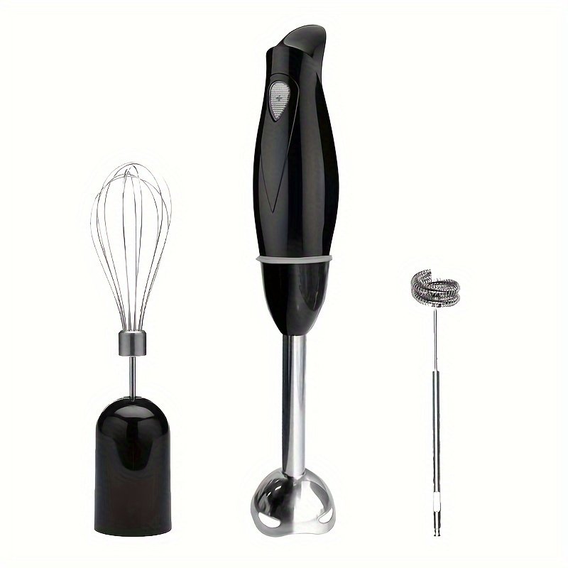 PANCERKA 3 in 1 Electric food vegetable Blender 600w Handheld Home Use 4 Blades Hand Mixer for Kitchen Fast Easy Clean Blender